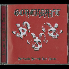 Goatkraft "Barbaric Hatred and Doom" CD