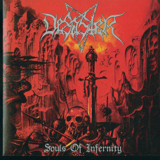 Desaster "Souls of Infernity" Red Splatter Vinyl 7"