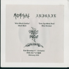 Midnight / Abigail "Farewell to Metalslut Japan Tour 2010" Split Test Press 7"
