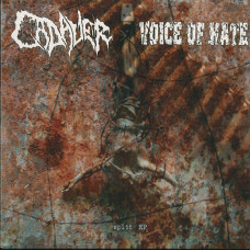 Cadaver / Voice of Hate Silver Vinyl Split 7"