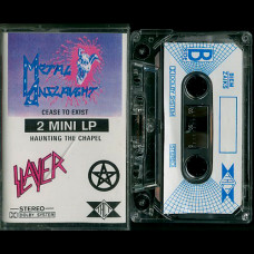 Slayer / Metal Onslaught "Haunting the Chapel/Cease to Exist" Split MC