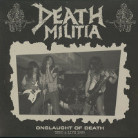 Death Militia "Onslaught of Death - Demo & Live 1985" LP + CD