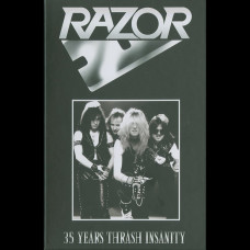 Razor "35 Years Thrash Insanity" 10 x MC Box set