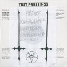 Irreverent "Inverted Crucifixion / Crush the Messiah" Test Press LP (Pre-Black Witchery)