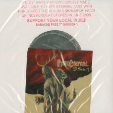Hate Eternal "I, Monarch" Clear Vinyl 7"
