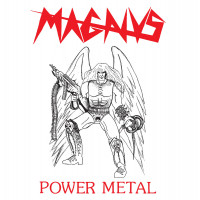 Magnus "Power Metal" White Marble LP