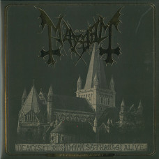 Mayhem "De Mysteriis Dom Sathanas Alive" Gold Vinyl Double LP
