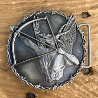 Blasphemy "Fallen Angel of Doom...." Belt Buckle