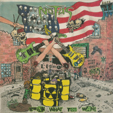 Not-Us "Think What You Want" LP (Wild Rags 1989)