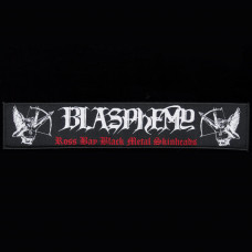 Blasphemy "Ross Bay Black Metal Skinheads" 9" Strip Patch