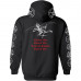 Blasphemy "Gods of War" Red/White on Black Pullover HSW (Last 2 Small size only) 