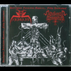 Abigail / Nocturnal Damnation "Sacrilegious Fornication Masscare... Filthy Desekrators!" Split CD