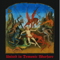 Goatpenis / Demonic Apparition "United in Demonic Warfare" Split LP Goatpenis / Demonic Apparition "United in Demonic Warfare" Split LP